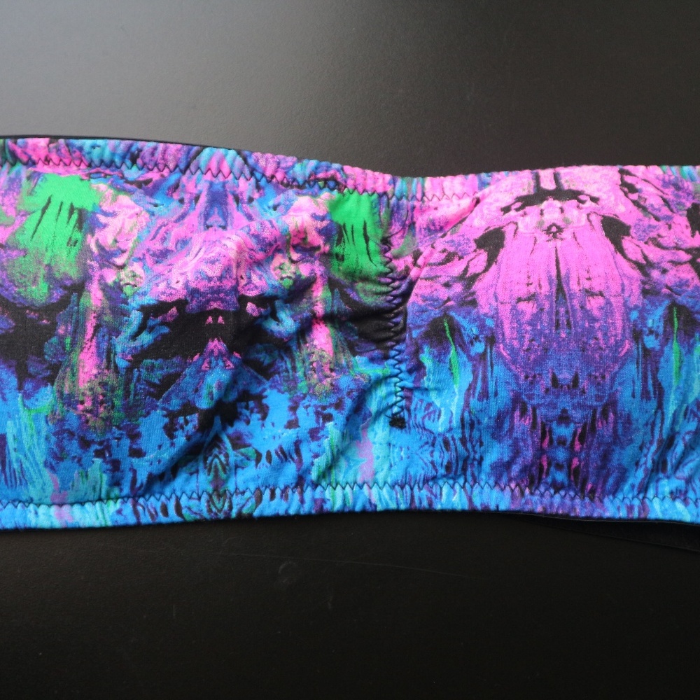 Multi-Color Bandeau Top